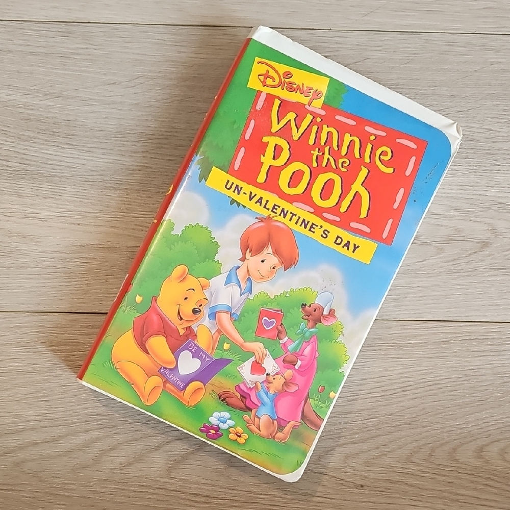 Vintage Winnie The‎ Pooh Un-Valentines Day VHS Tape